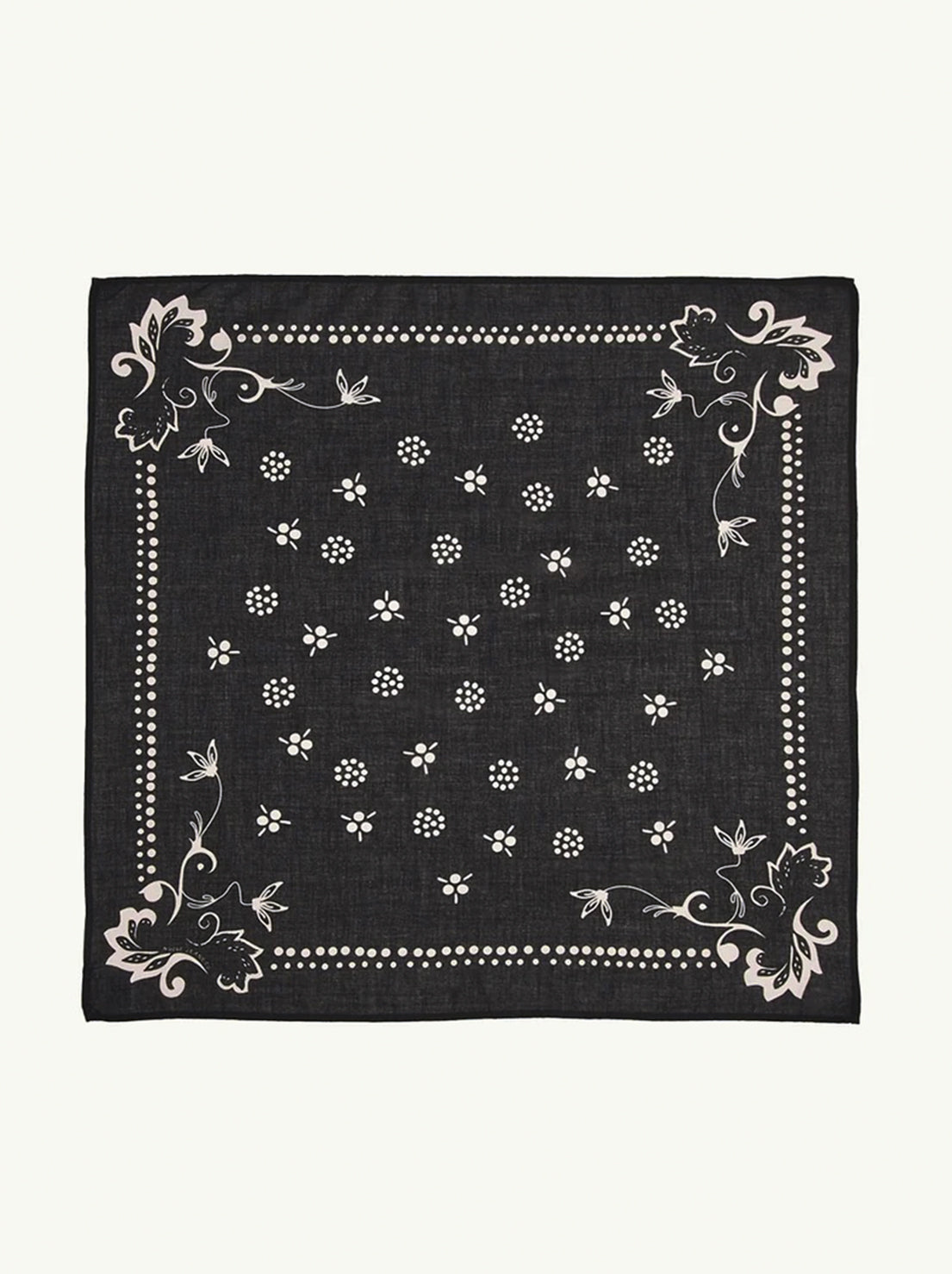 Nudie - Ingrid Bandana Paisley - Black