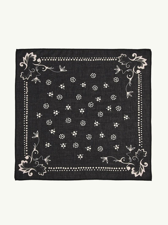 Nudie - Ingrid Bandana Paisley - Black