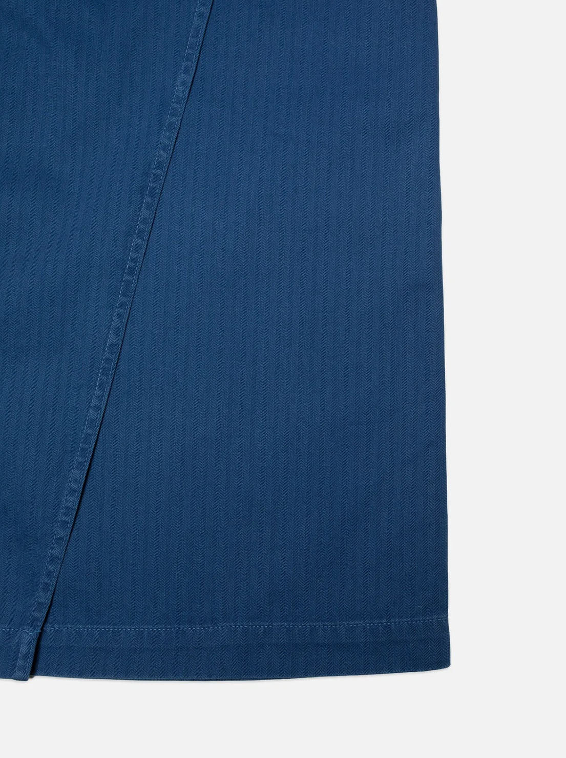 Nudie - Irma Skirt - Herringbone Blue