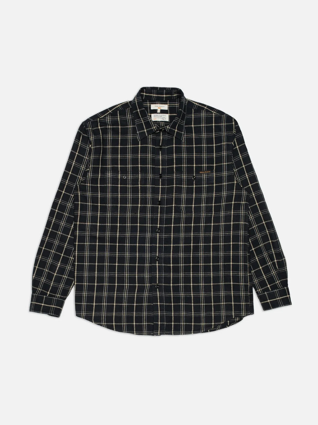 Nudie - Julian Worker Shirt - Black Checked
