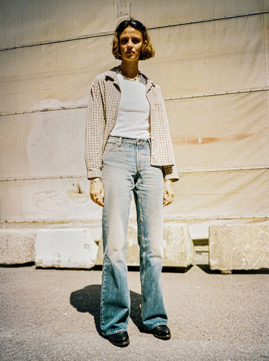 Nudie - Juni Checked Shirt - Brown