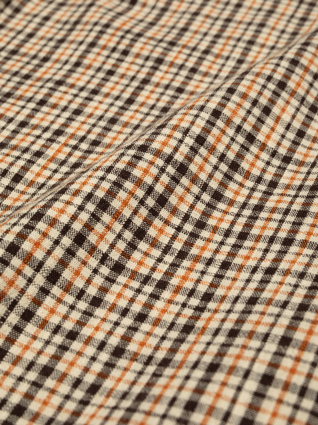 Nudie - Juni Checked Shirt - Brown