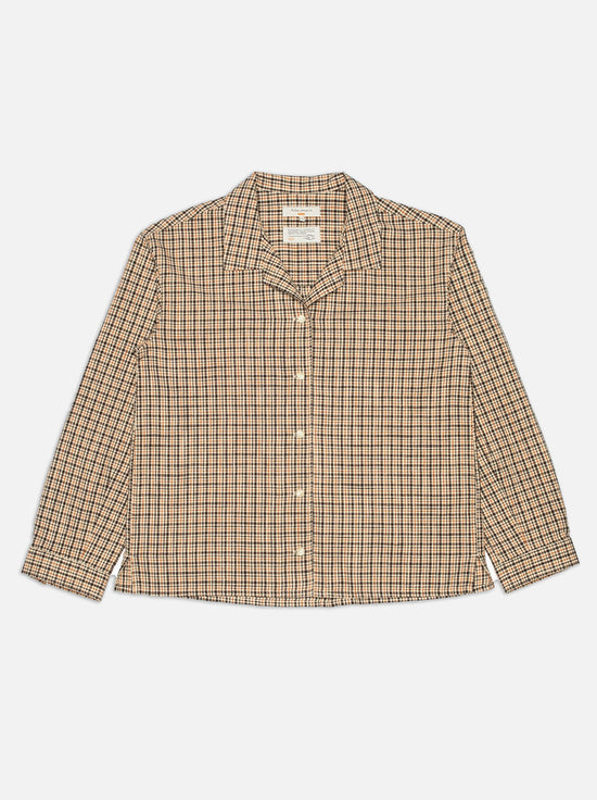 Nudie - Juni Checked Shirt - Brown
