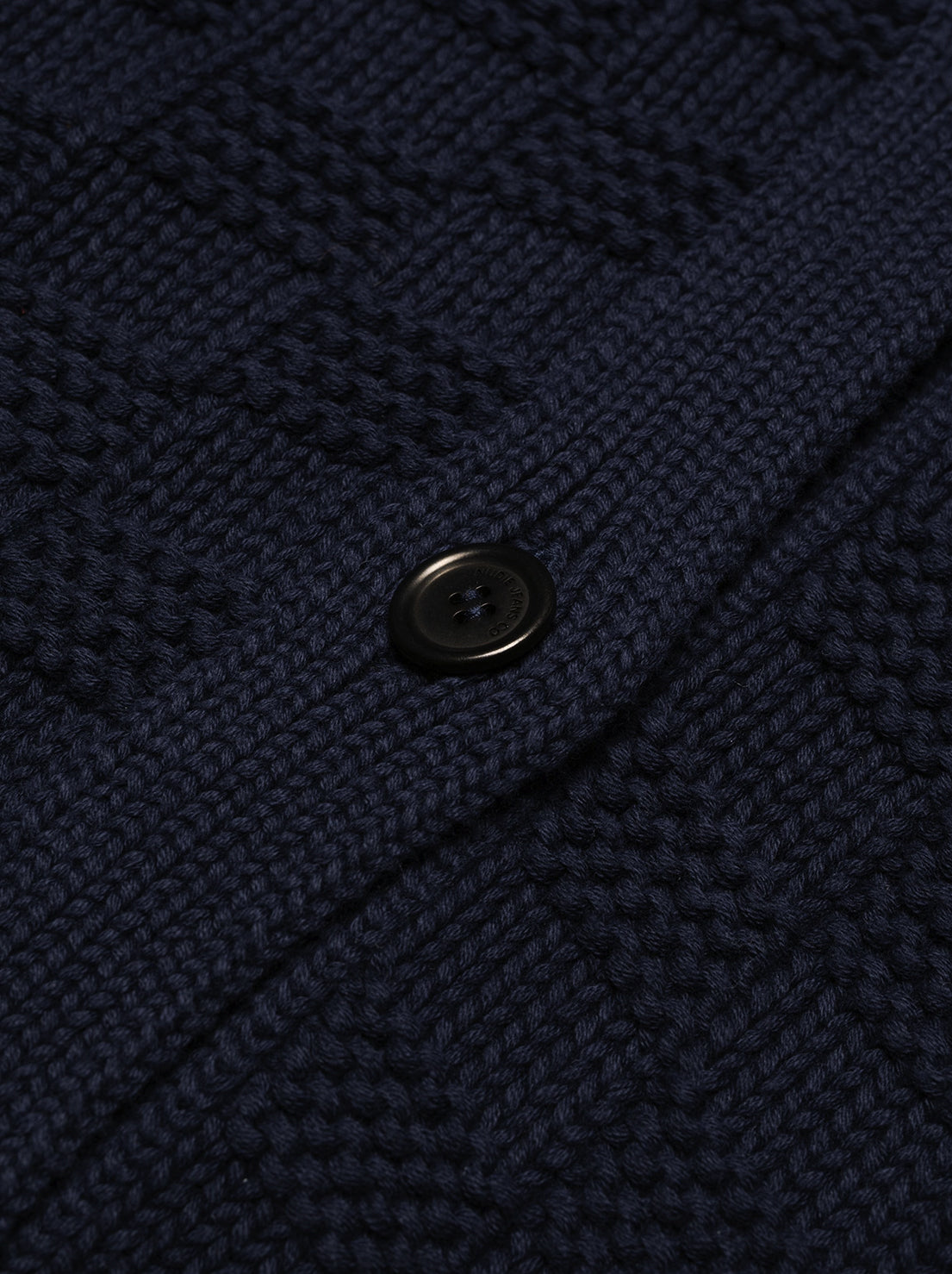 Nudie - Karla Knitted Cardigan - Blueberry