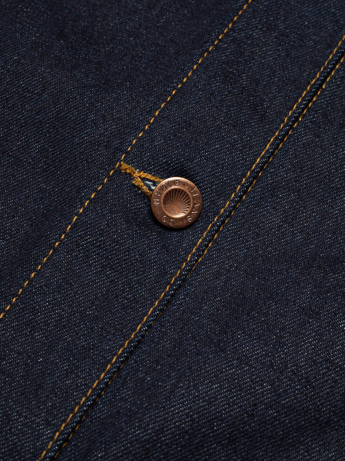 Nudie - Kelly Western Jacket Embroider - Blue