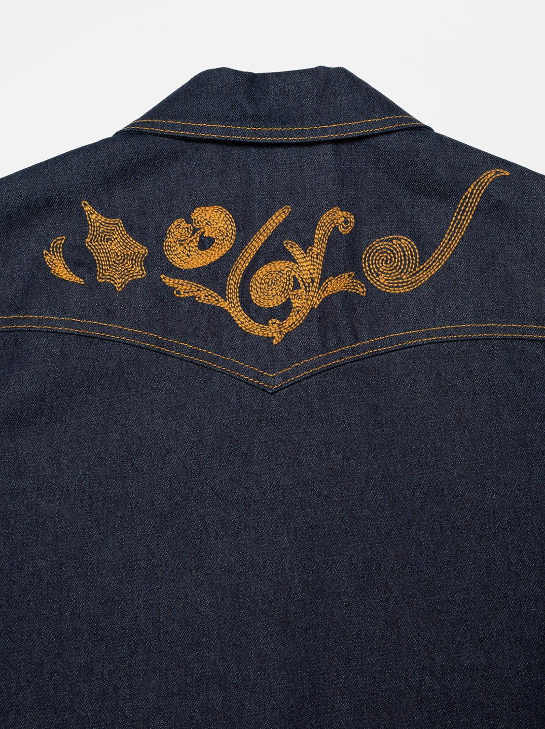 Nudie - Kelly Western Jacket Embroider - Blue