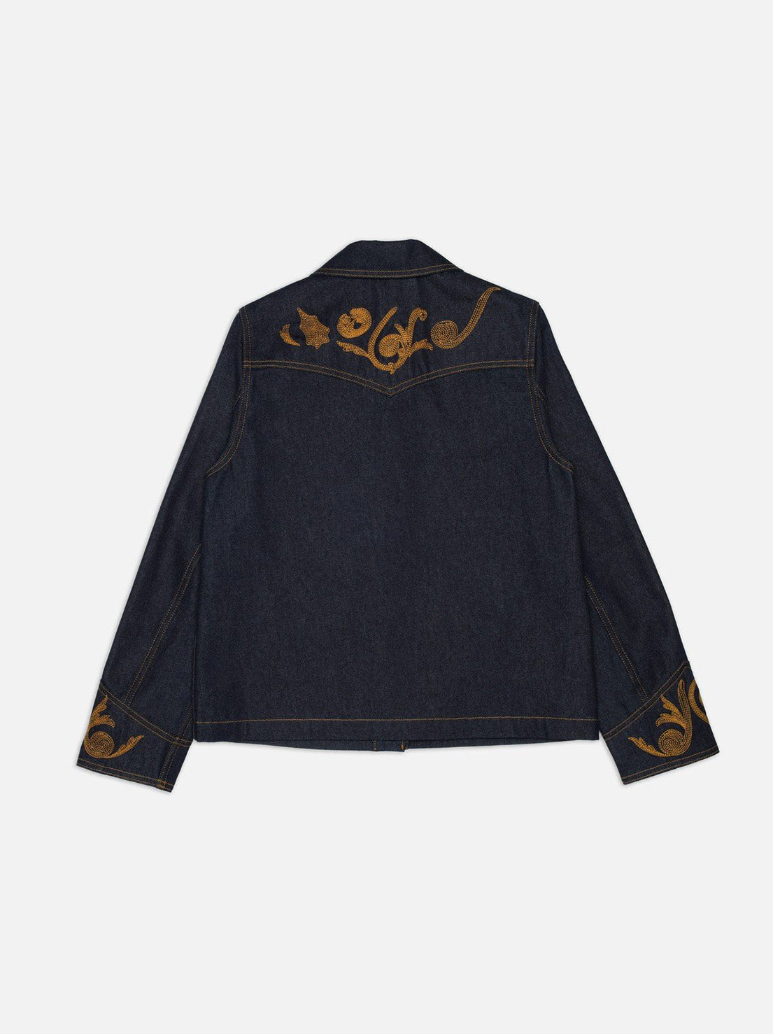 Nudie - Kelly Western Jacket Embroider - Blue