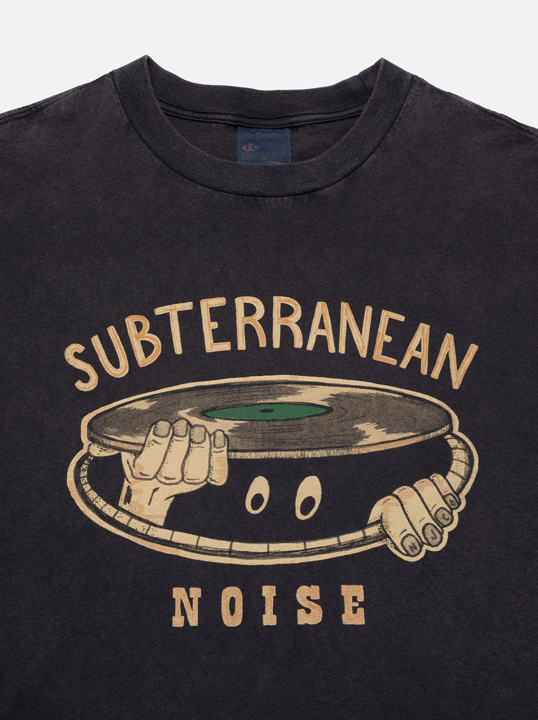 Nudie - Koffe Sub Noise T-Shirt - Antracite