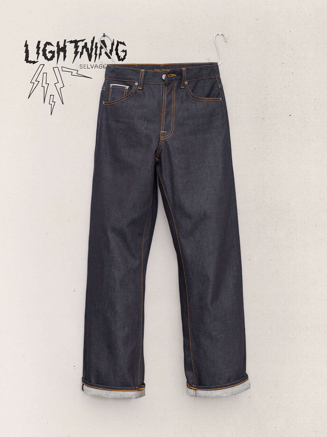 Nudie - Loud Larry - Lightning Selvedge