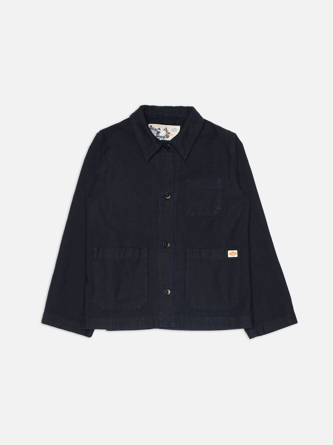 Nudie - Lovis Back Sateen Jacket - Indigo