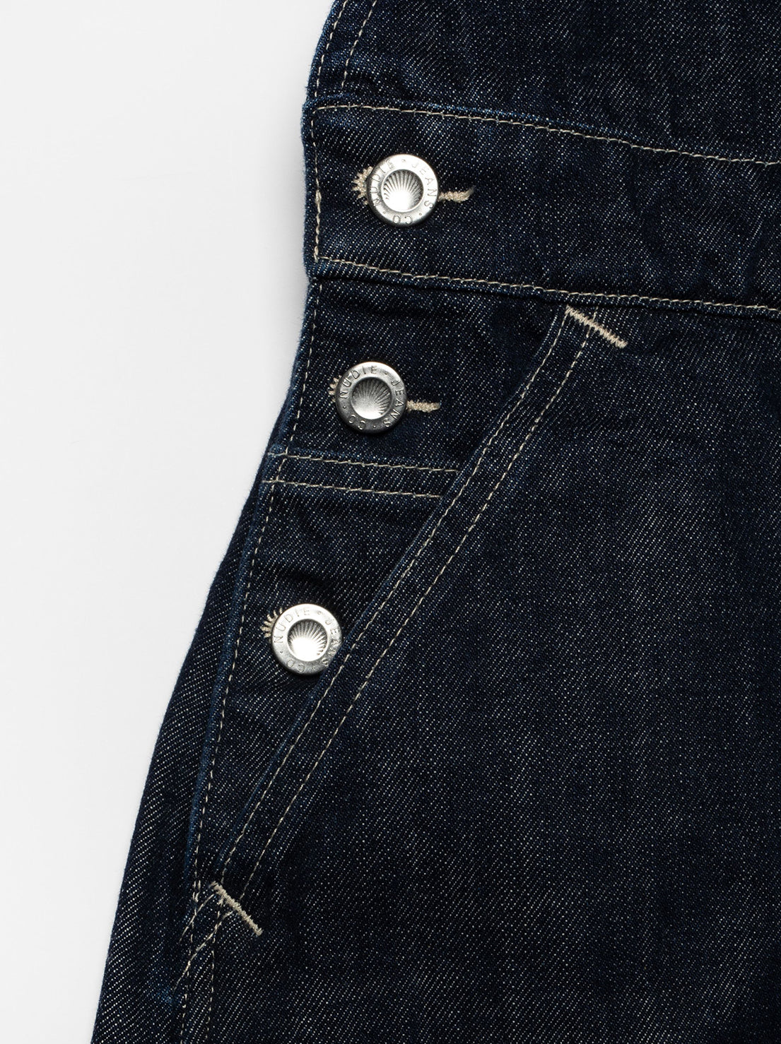 Nudie - Malwa Workwear Denim Dress - Dark Blue