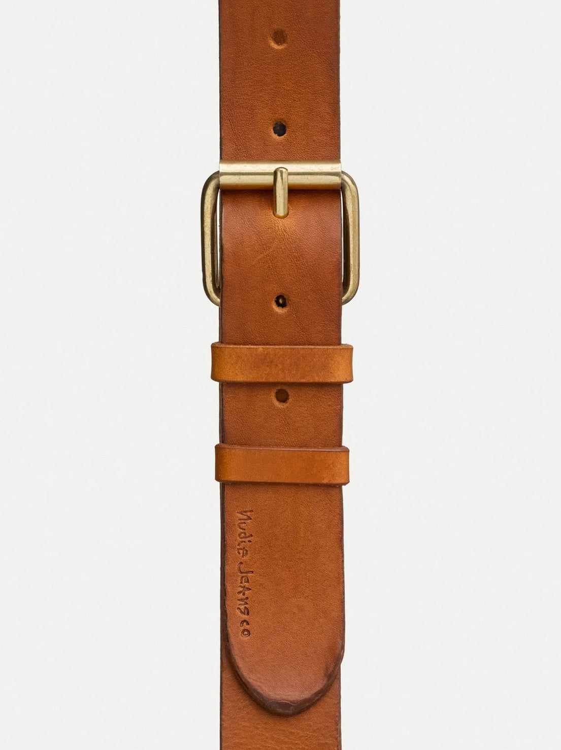 Nudie - Pedersson Leather Belt - Toffee Brown