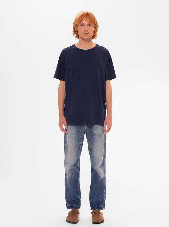 Nudie - Roffe T-Shirt - French Blue