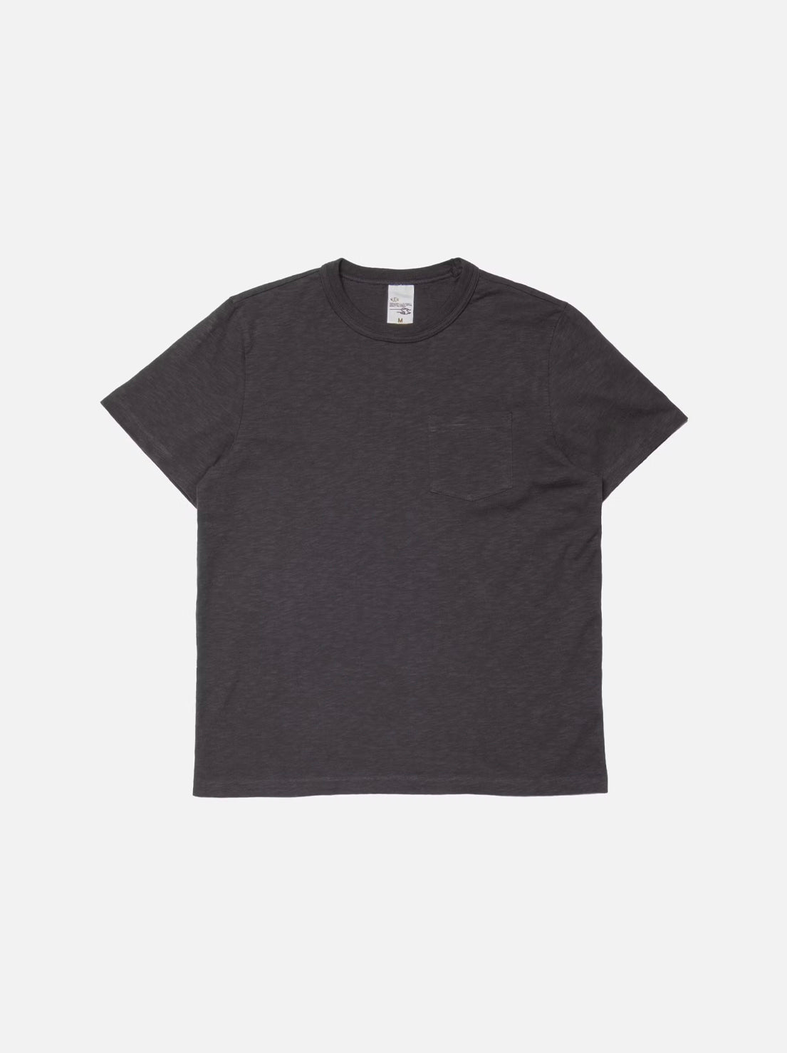 Nudie - Roy Heavy Slub T-Shirt - Anthracite