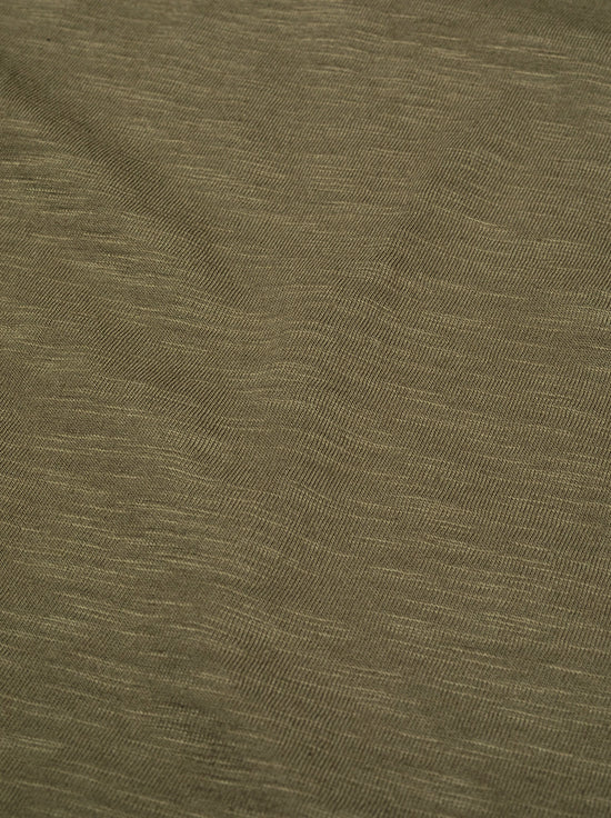 Nudie - Roy Heavy Slub T-Shirt - Olive