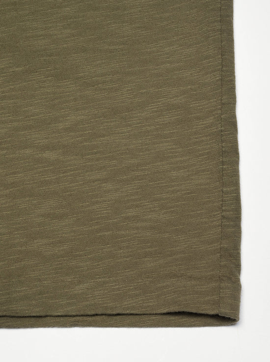 Nudie - Roy Heavy Slub T-Shirt - Olive