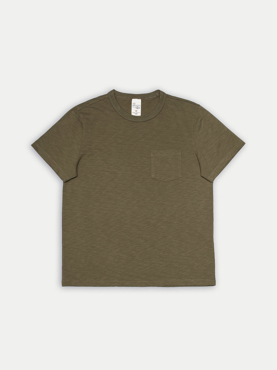 Nudie - Roy Heavy Slub T-Shirt - Olive
