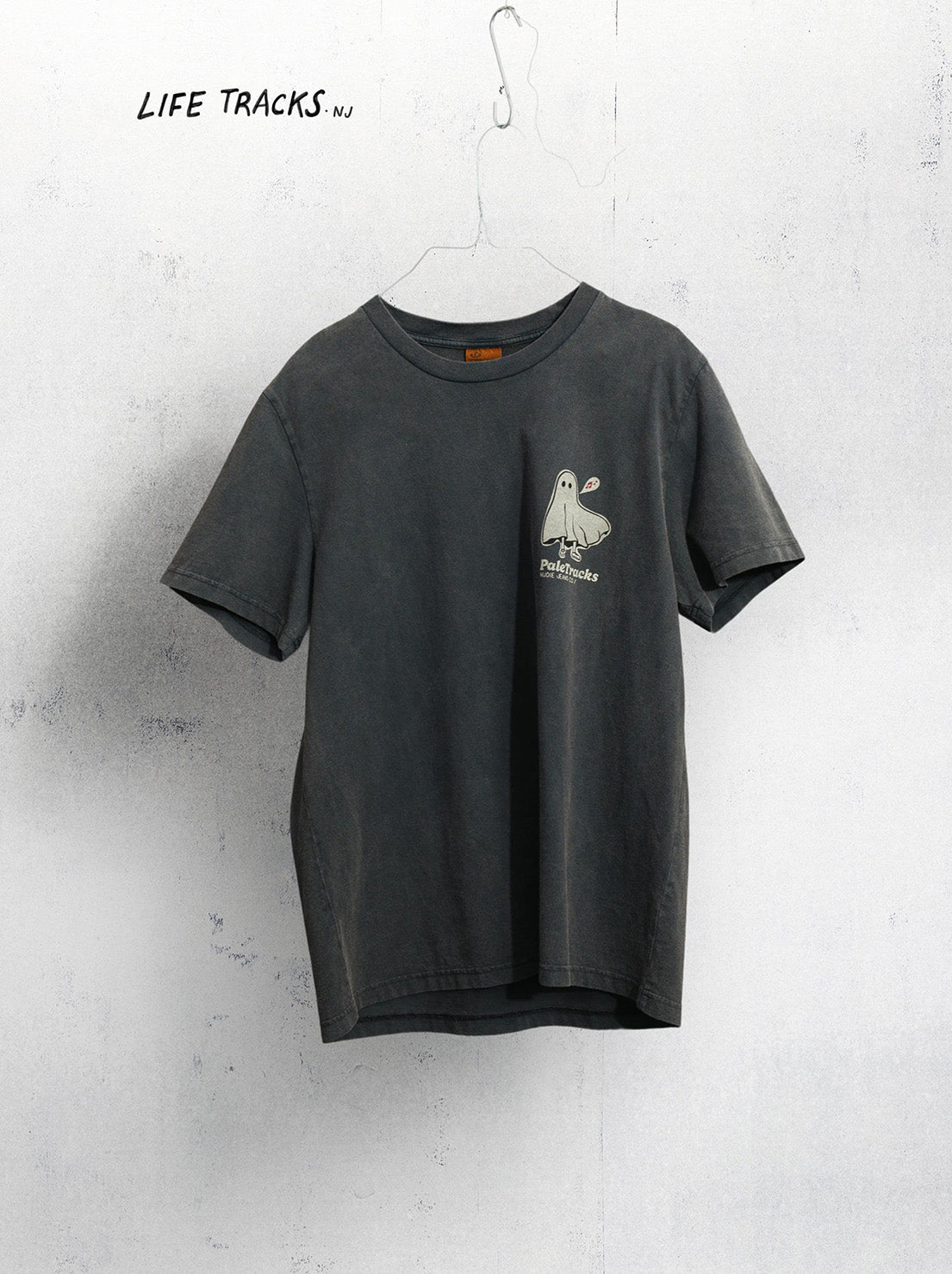 Nudie - Roy Pale Tracks T-Shirt - Anthracite