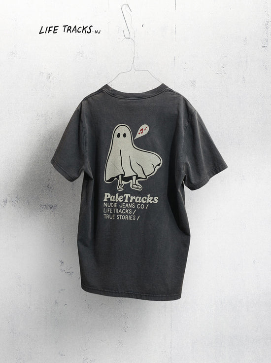 Nudie - Roy Pale Tracks T-Shirt - Anthracite
