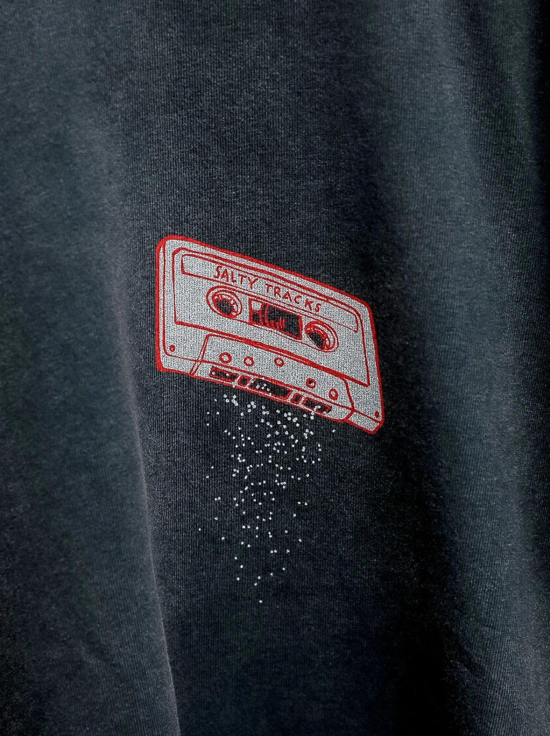 Nudie - Roy Salty Tracks T-Shirt - Anthracite