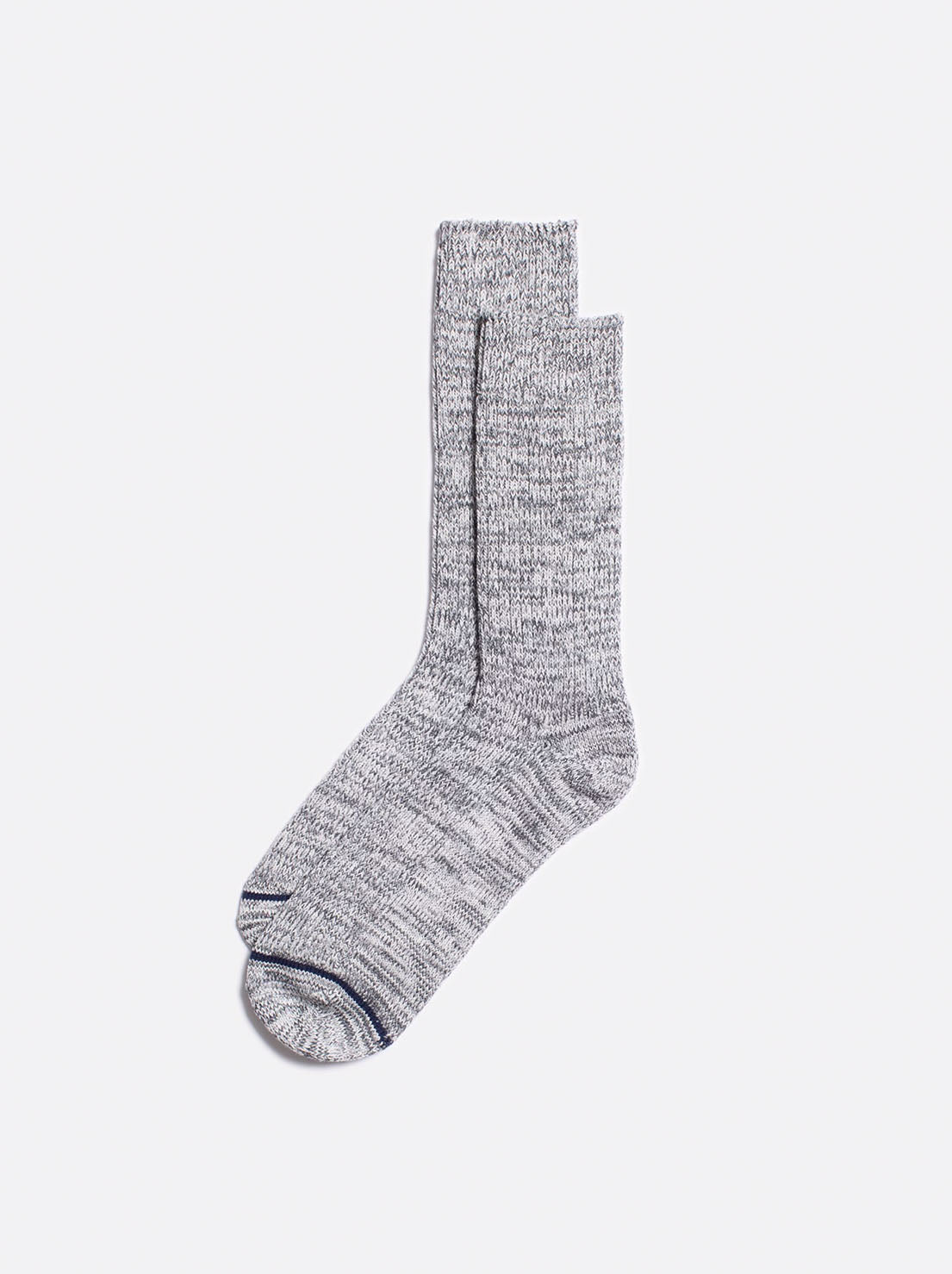 Nudie - Womens Chunky Socks - Grey Melange