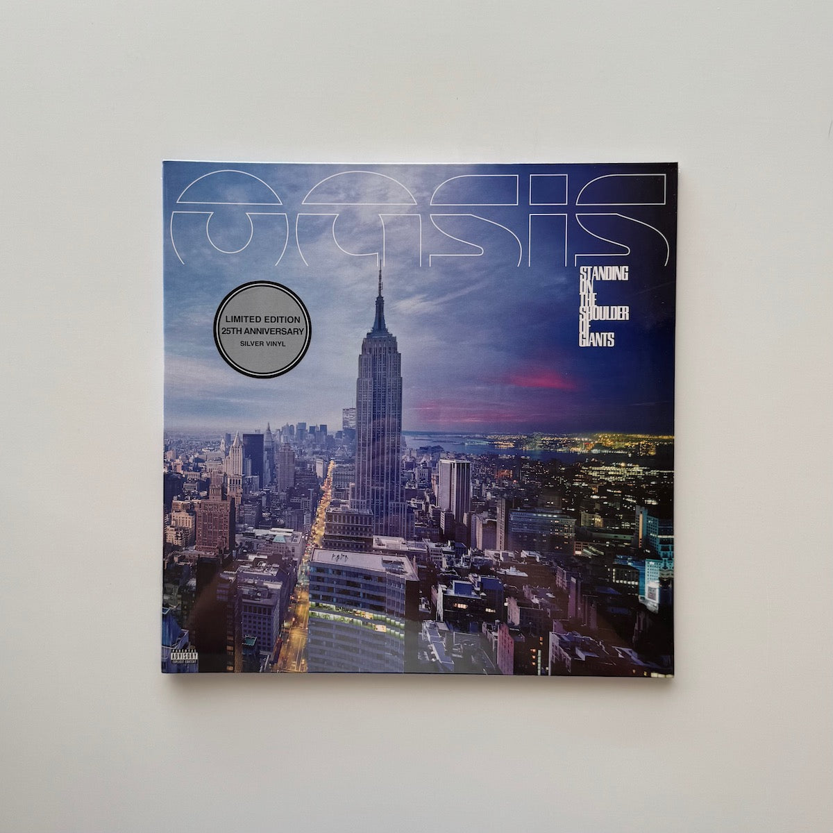 Oasis - Standing On The Shoulder of Giants. LP [Silver Vinyl]