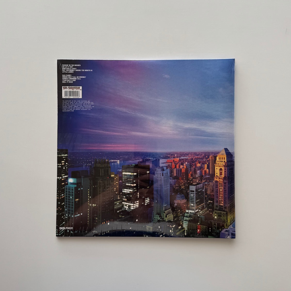 Oasis - Standing On The Shoulder of Giants. LP [Silver Vinyl]