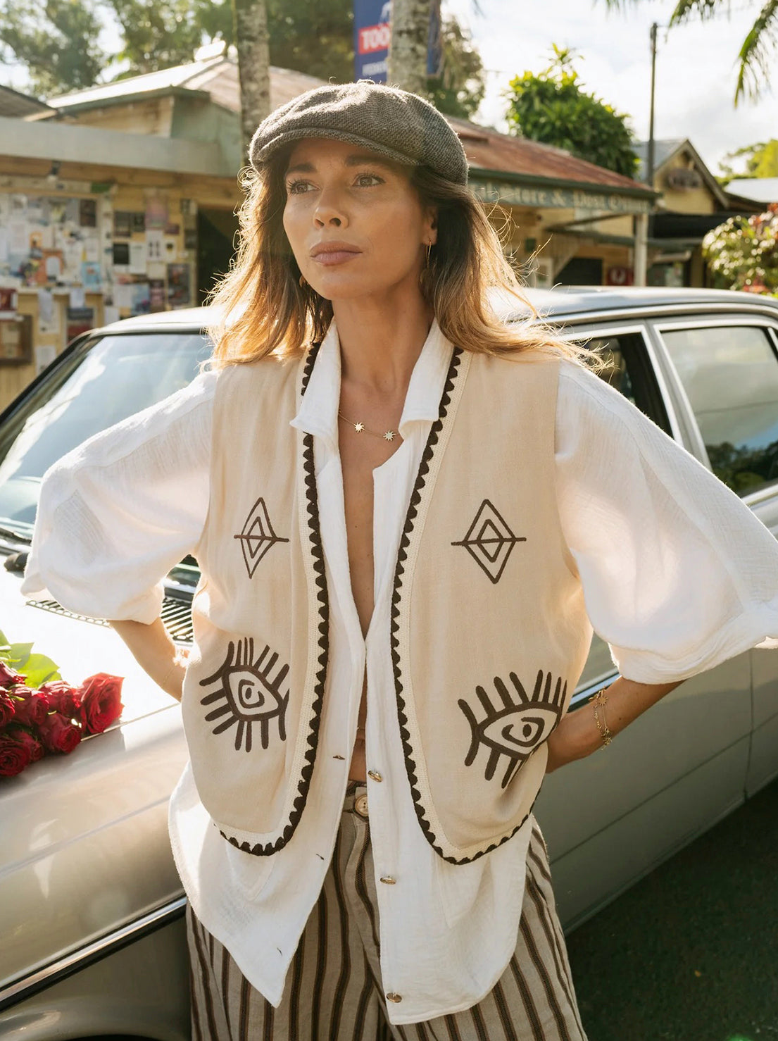 Ottway - Boho Vest - Hazel