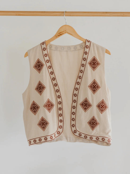 Ottway - Boho Vest - Sage