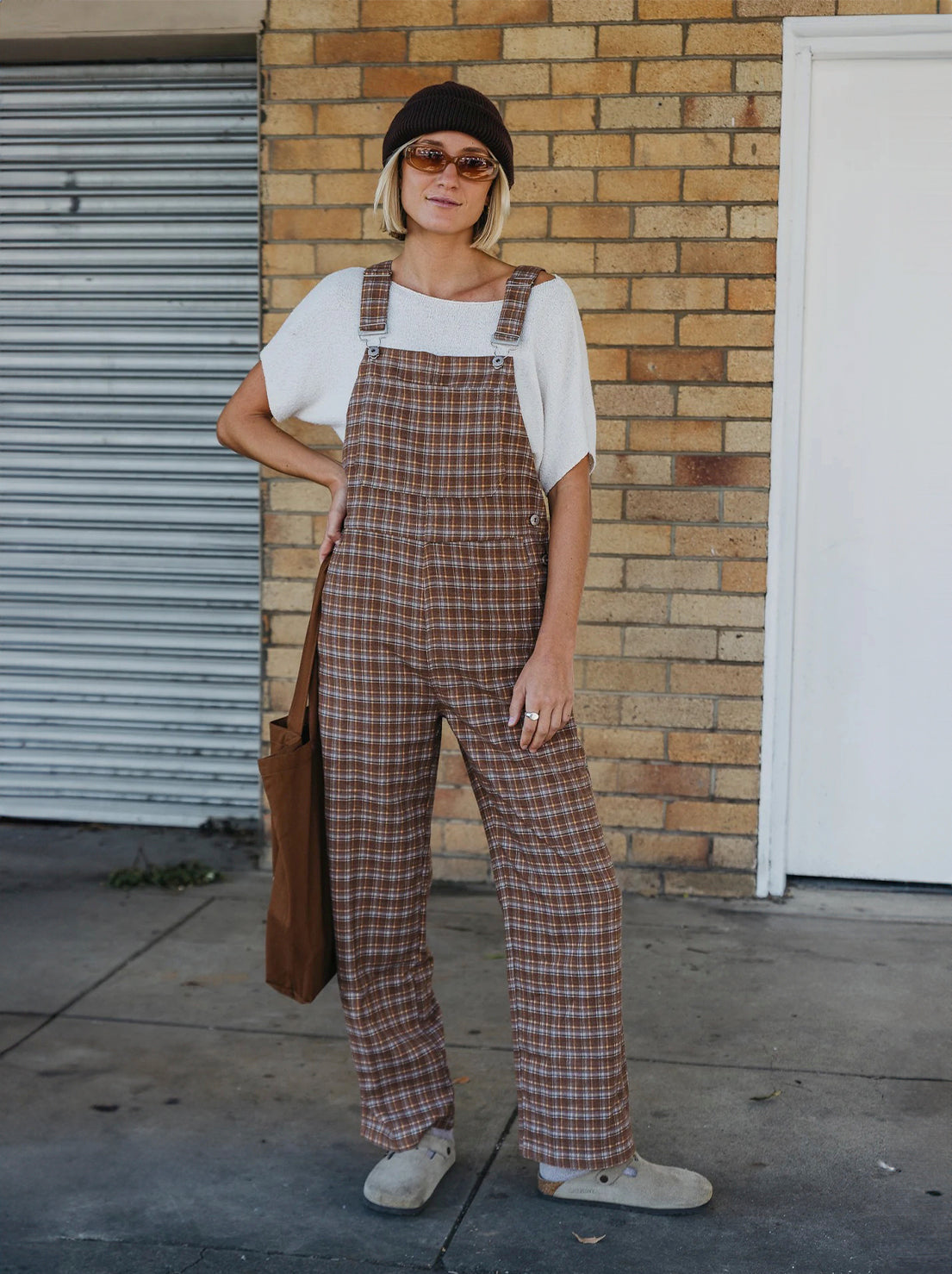 Ottway - Preston Overalls - Brown Check