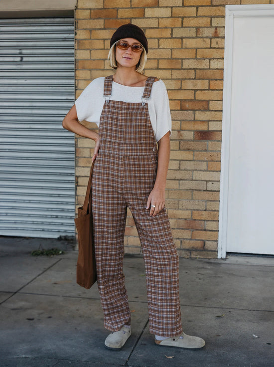 Ottway - Preston Overalls - Brown Check