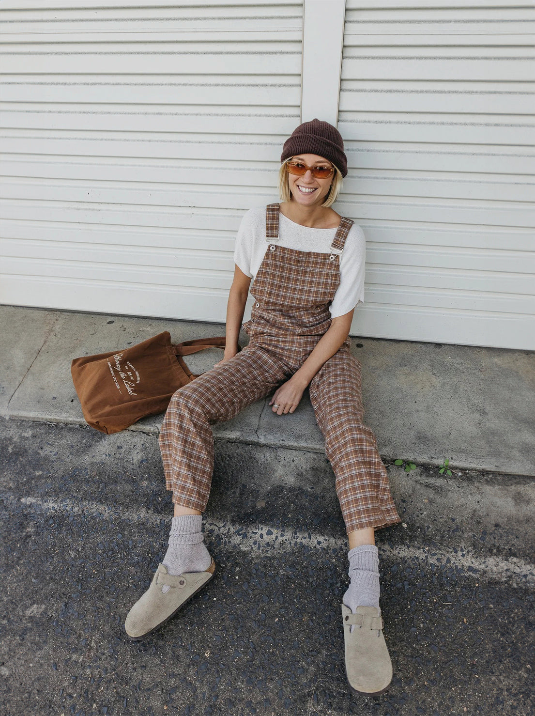 Ottway - Preston Overalls - Brown Check