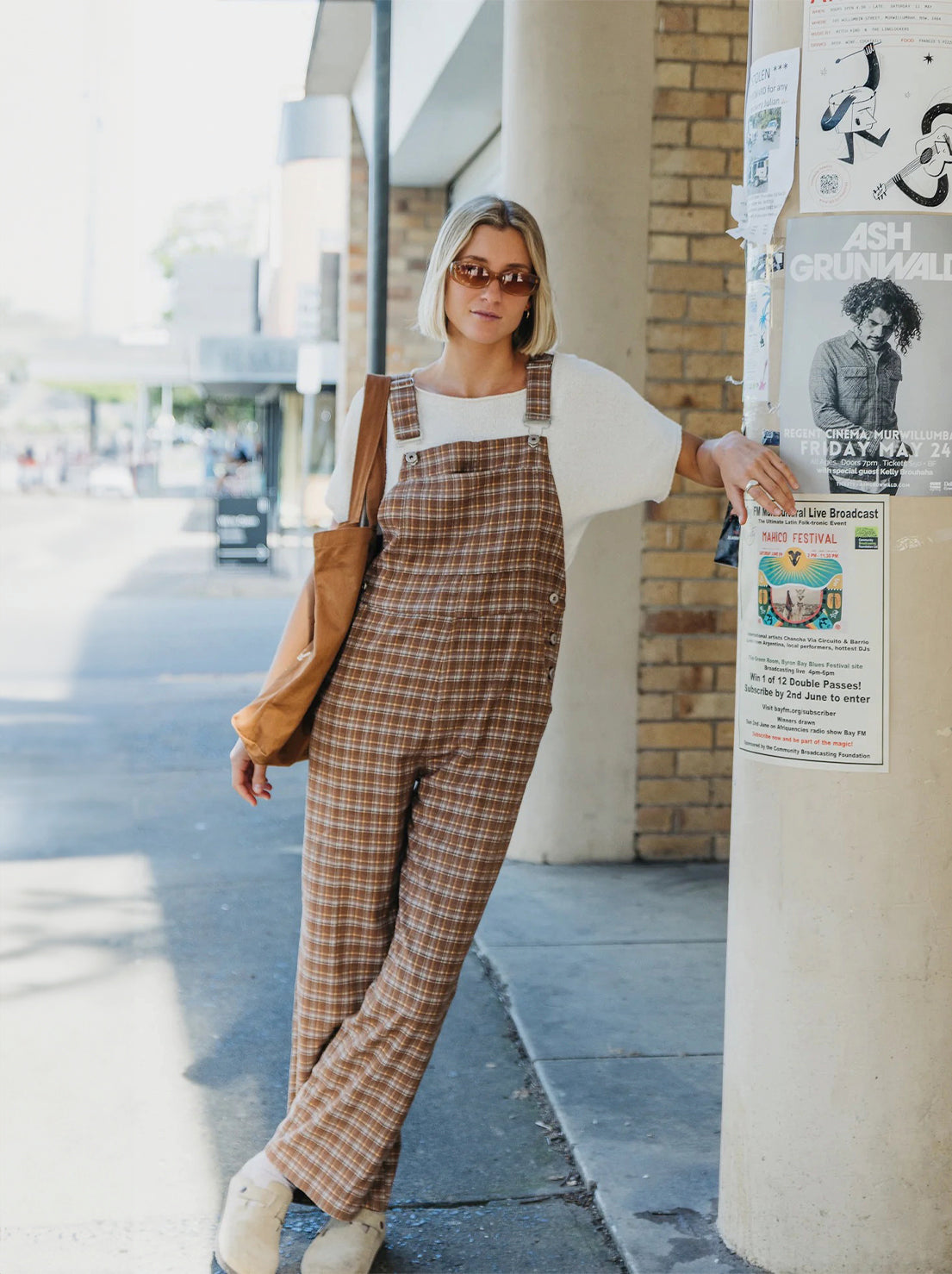 Ottway - Preston Overalls - Brown Check