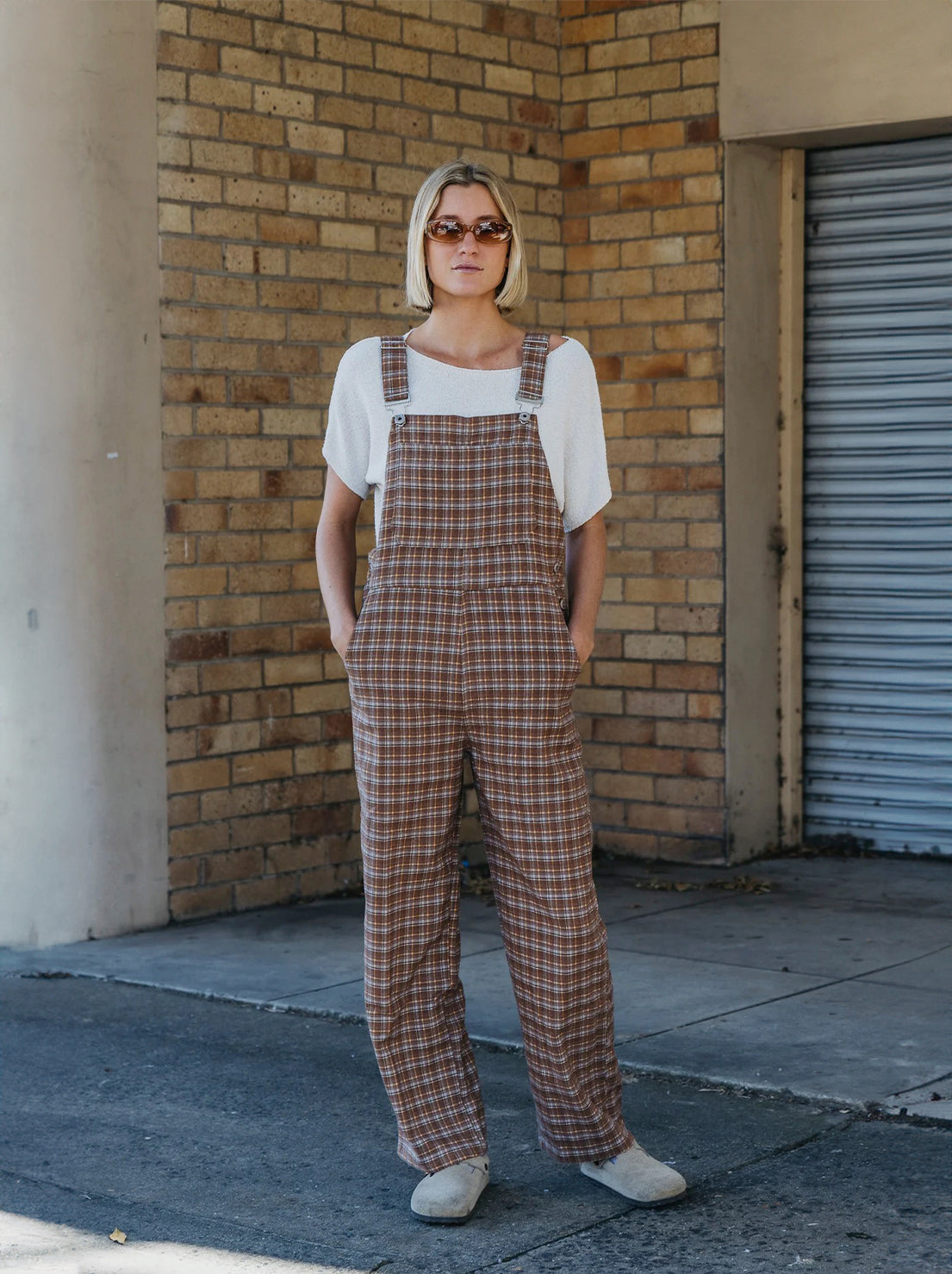 Ottway - Preston Overalls - Brown Check