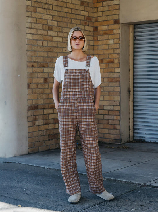 Ottway - Preston Overalls - Brown Check