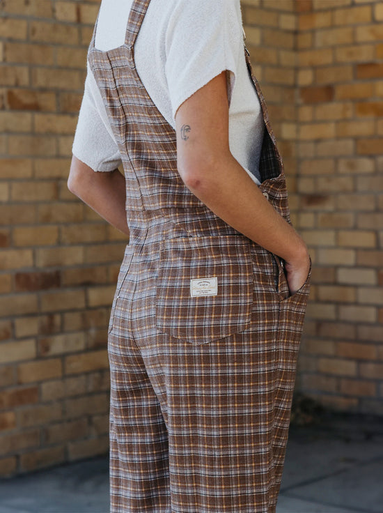 Ottway - Preston Overalls - Brown Check