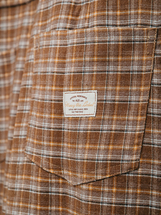 Ottway - Preston Overalls - Brown Check