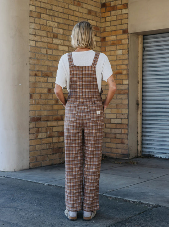 Ottway - Preston Overalls - Brown Check