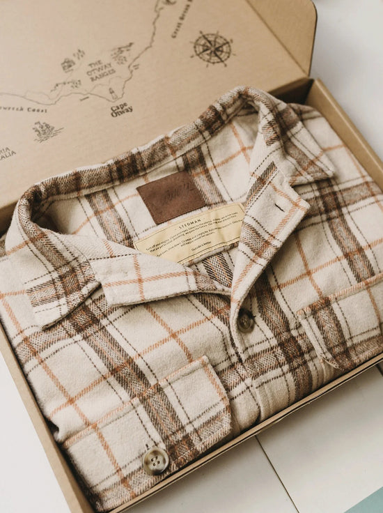 Ottway - Stedman Flannel Shirt Jacket - Check