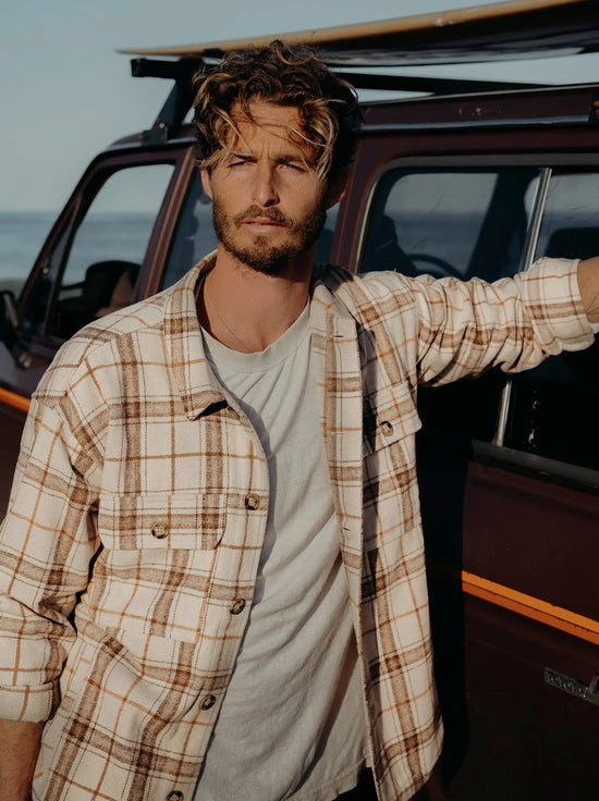 Ottway - Stedman Flannel Shirt Jacket - Check