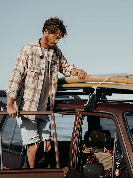 Ottway - Stedman Flannel Shirt Jacket - Check