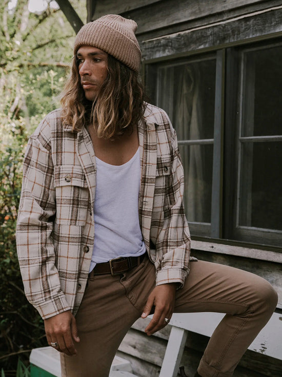 Ottway - Stedman Flannel Shirt Jacket - Check