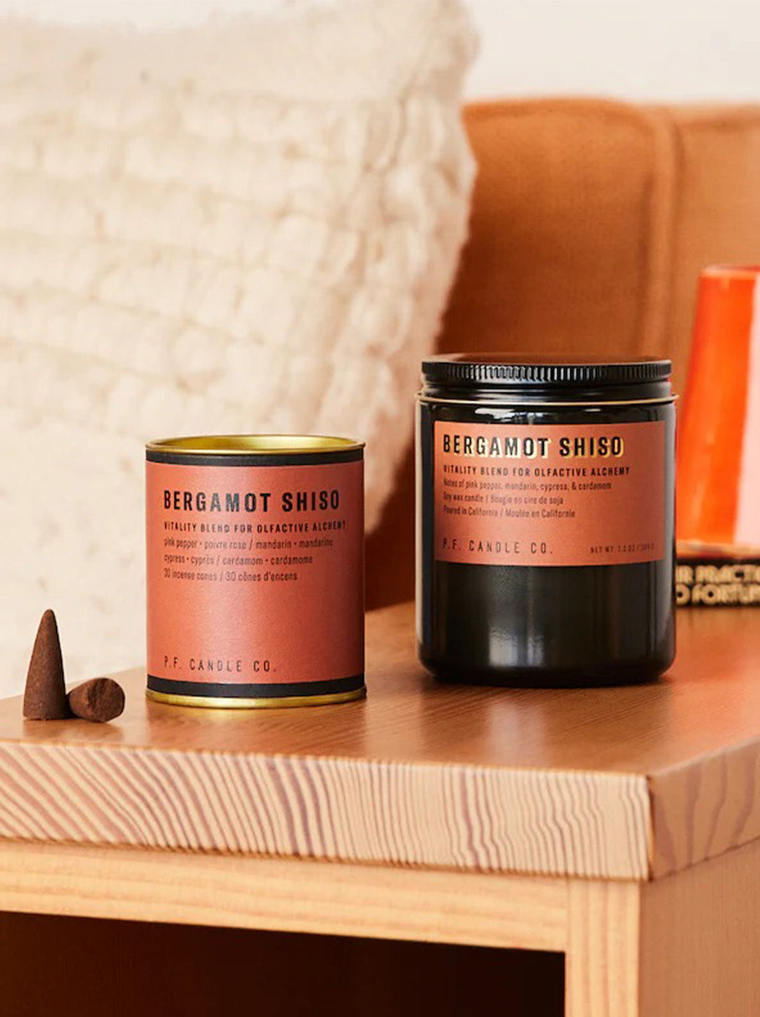 PF Candle Co - 204g Alchemy Soy Candle - Bergamot Shiso