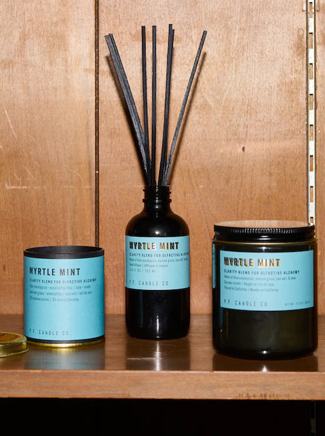 PF Candle Co - 204g Alchemy Soy Candle - Myrtle Mint