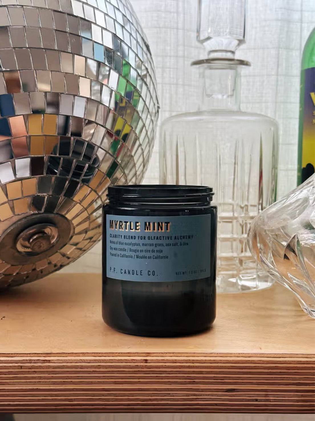 PF Candle Co - 204g Alchemy Soy Candle - Myrtle Mint