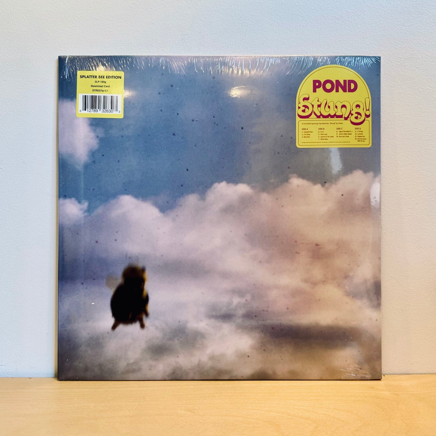 POND - Stung!. 2LP [Ltd. Ed. 180g Bee Splatter Vinyl]