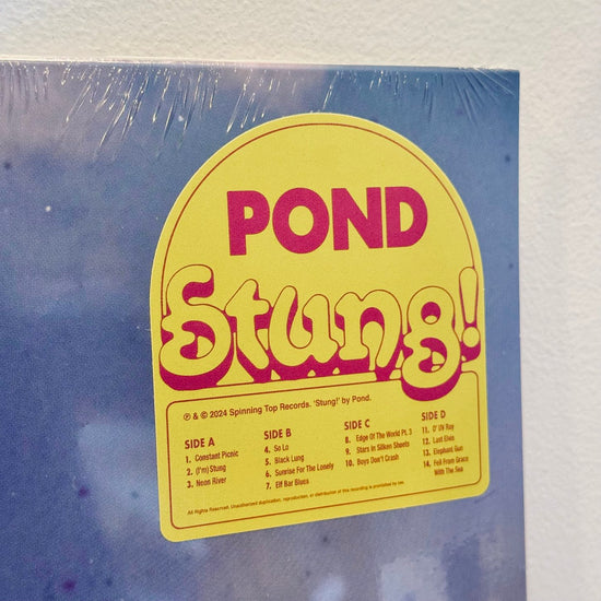 POND - Stung!. 2LP [Ltd. Ed. 180g Bee Splatter Vinyl]