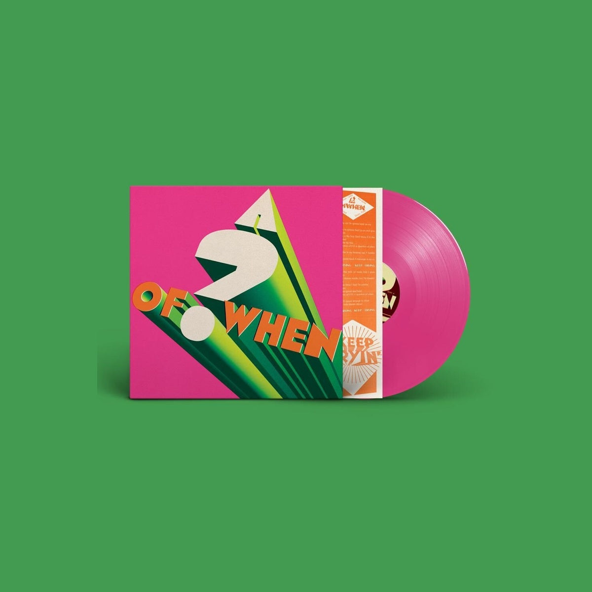 Panda Bear & Sonic Boom - A ? of When, LP [Pink Vinyl]
