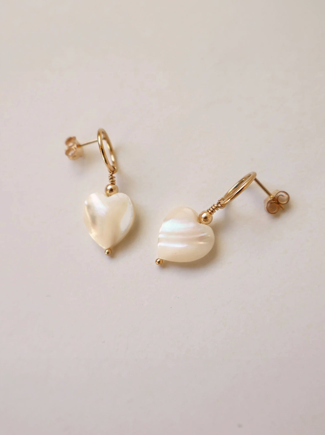 Petite Grand - Marlene Heart Earrings - Gold