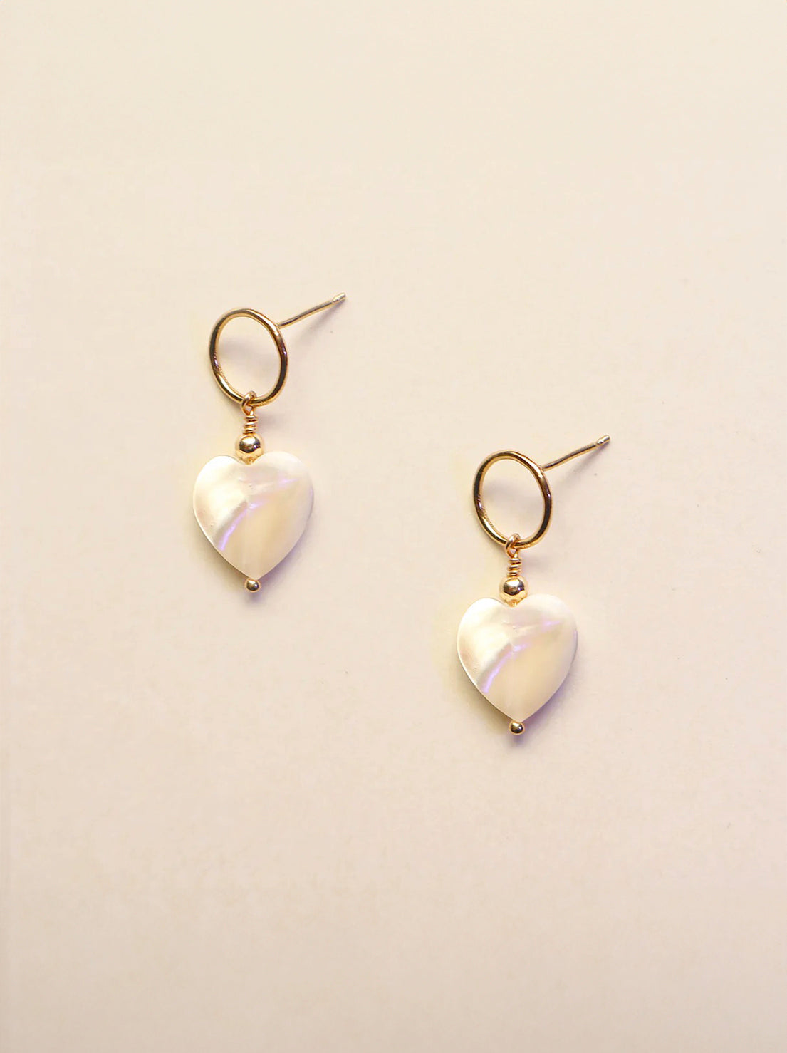 Petite Grand - Marlene Heart Earrings - Gold